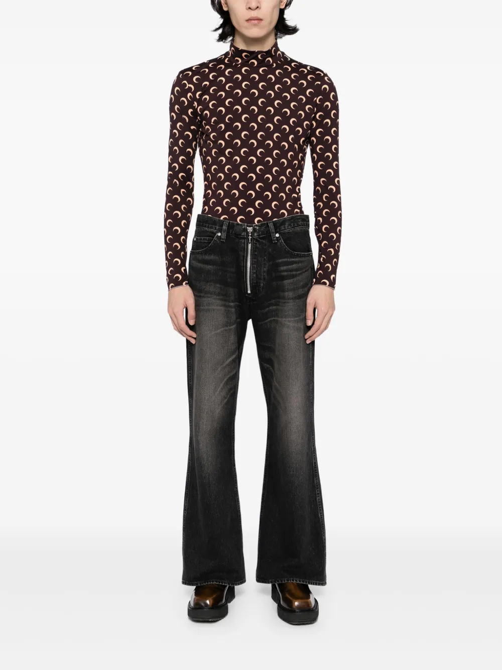 MASU boys bootcut jeans - Zwart