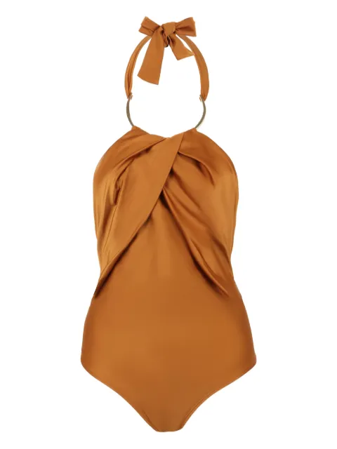 Raquel Diniz halterneck swimsuit