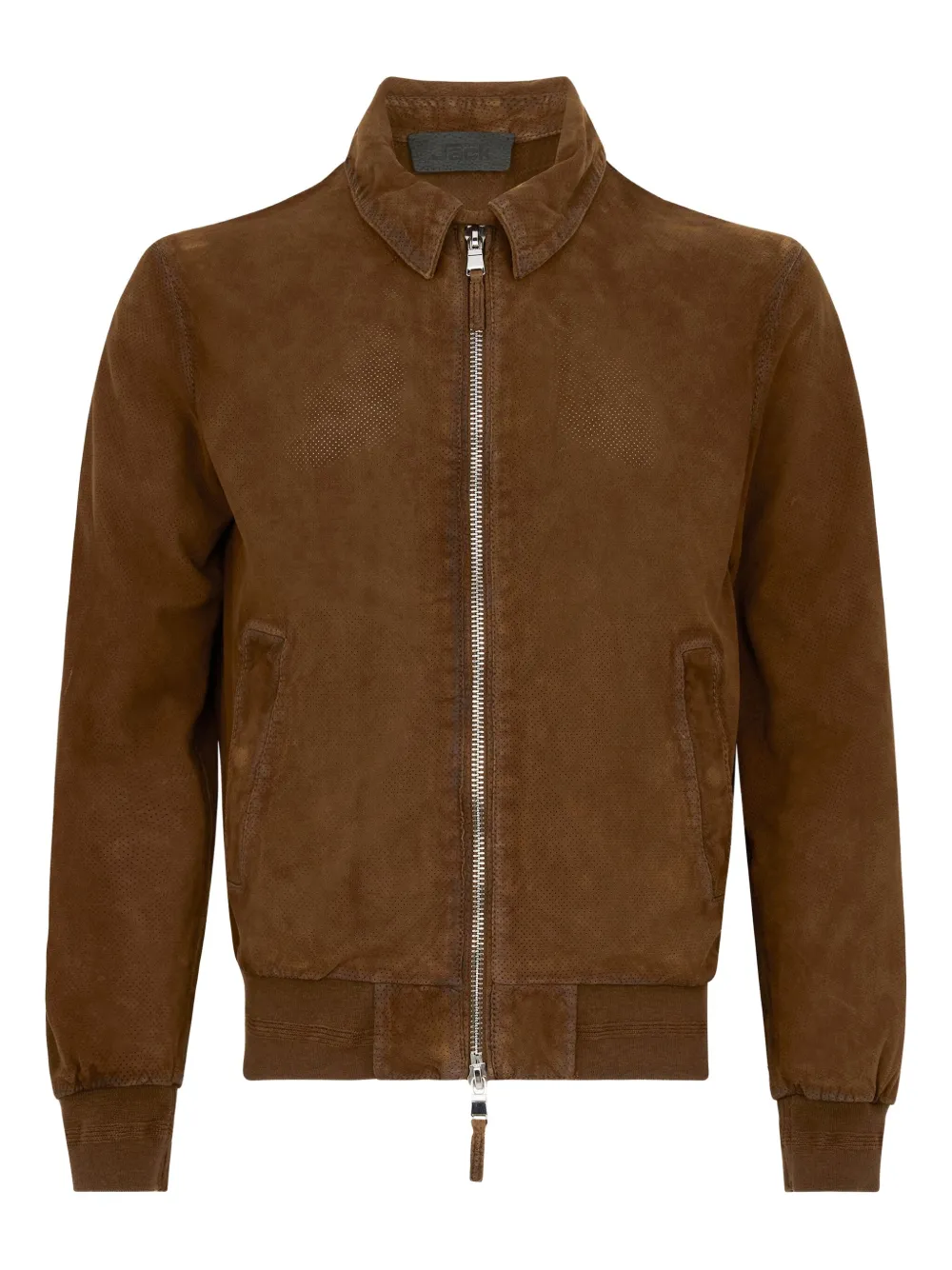 The Jackie Leathers chamarra con cierre | marrón | Image 1