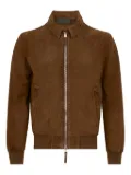 The Jackie Leathers zip-up jacket - Brown