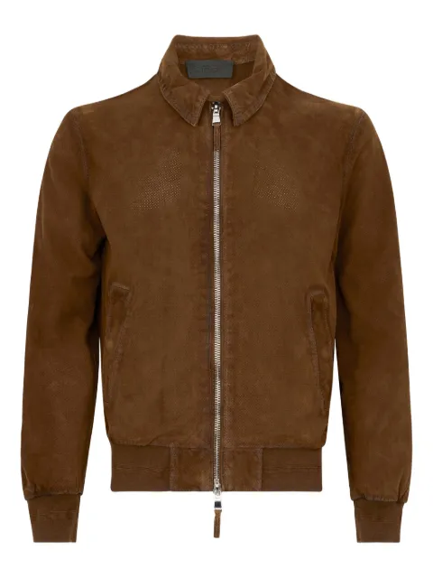 The Jackie Leathers zip-up jacket
