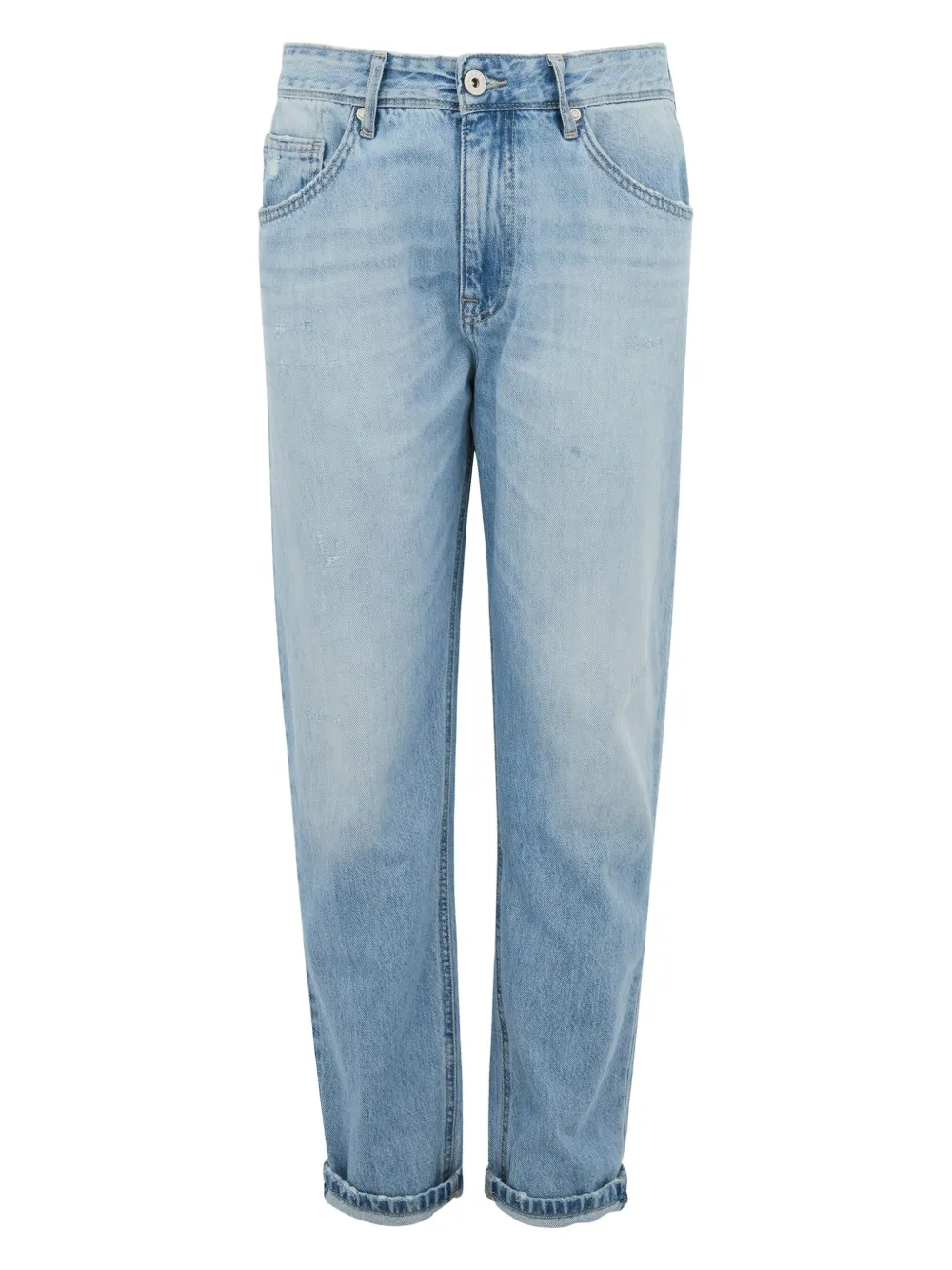 straight-fit jeans