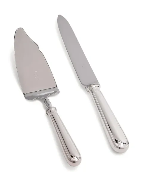 Christofle silver-plated dessert serving set