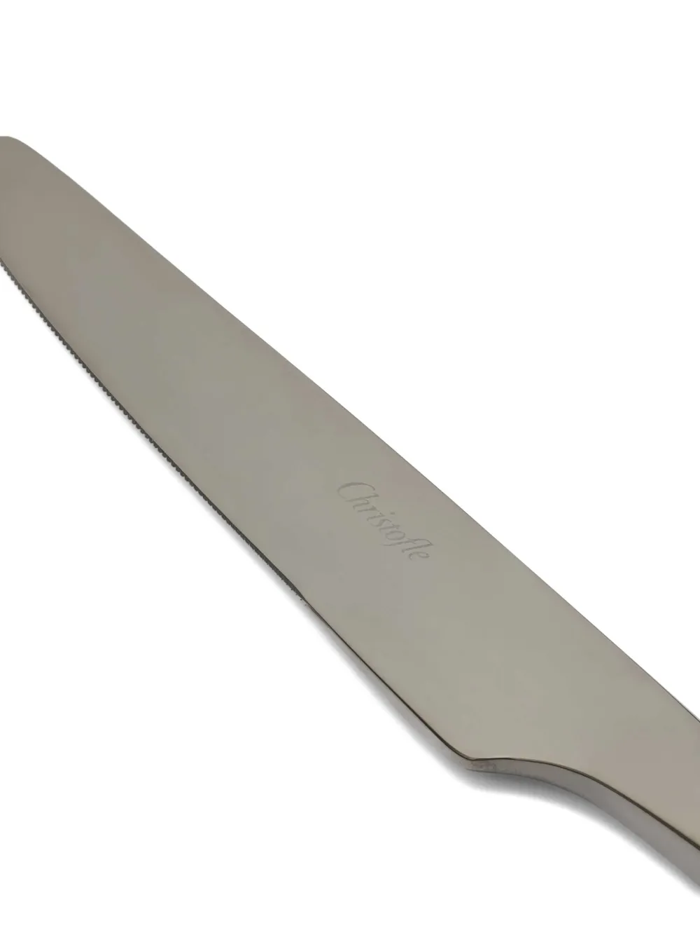 Christofle L'âme Table Knife In Gray