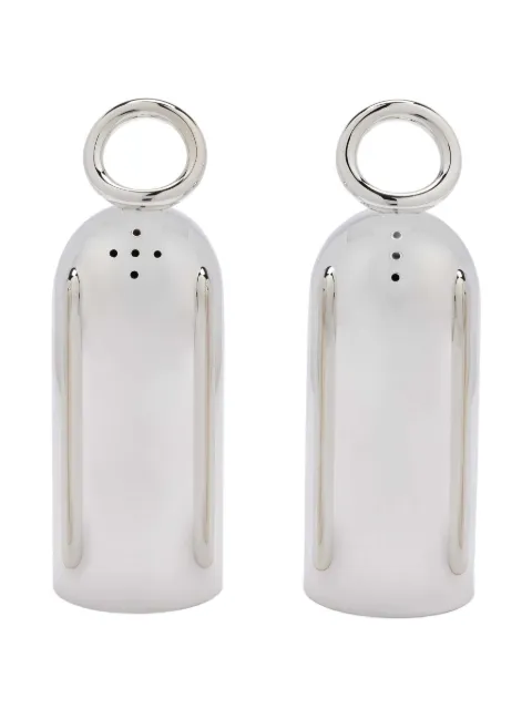 Christofle Vertigo ring-top salt pepper shakers (set of two)