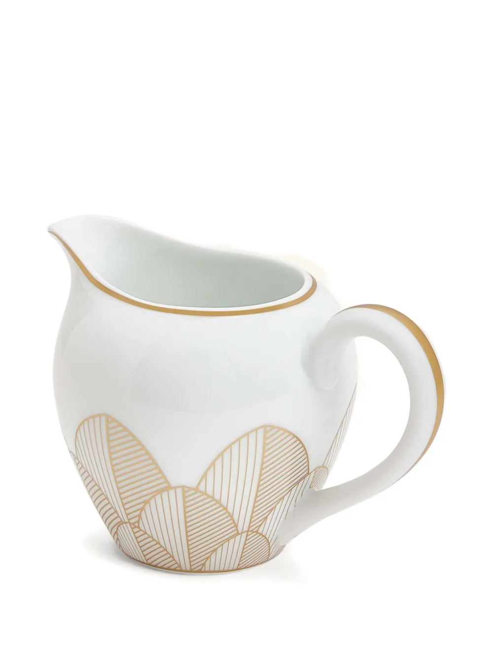 Christofle gold-line patterned pitcher | Tableware | Image 2