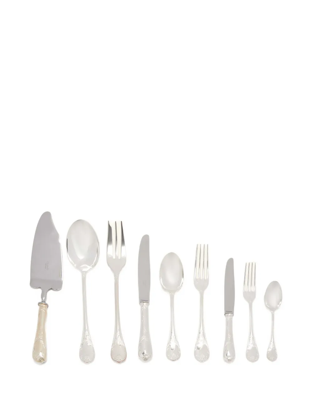 Christofle Marly flatware cutlery set (12-person setting) | Silver | Image 1