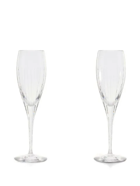 Christofle Iriana champagne glasses (set of two)