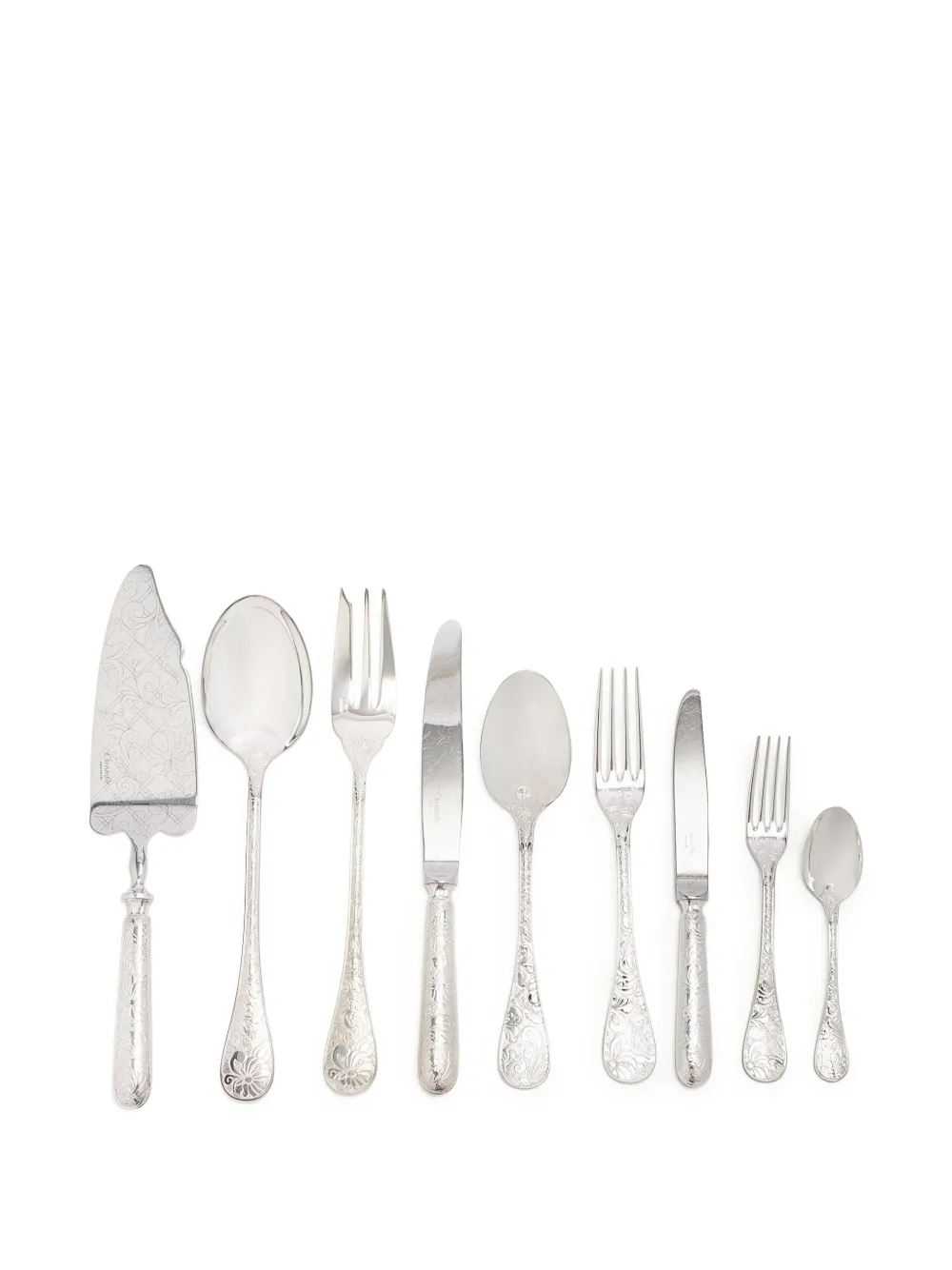 Christofle Jardin d'Eden flatware set (12-person setting) | Silver | Image 1