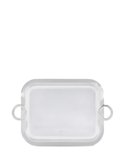 Christofle Vertigo ring-handle serving tray