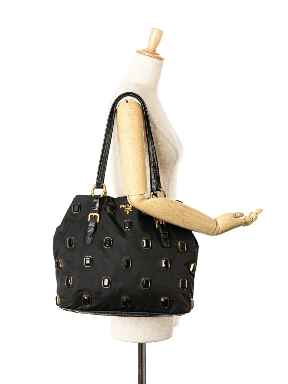Prada Pre-Owned 2010-2024 Tessuto Pietre tote bag | Bags | Image 2