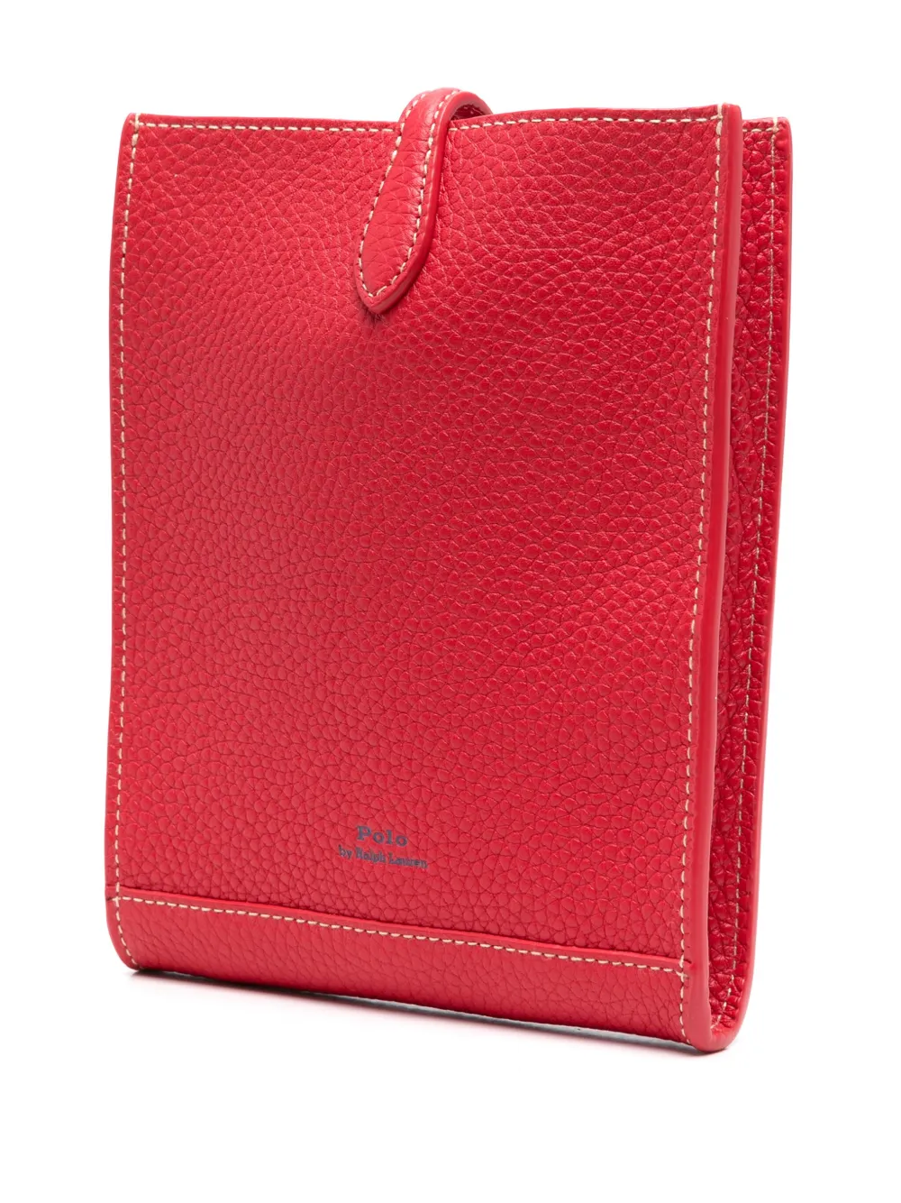 Polo Ralph Lauren Leren crossbodytas Rood