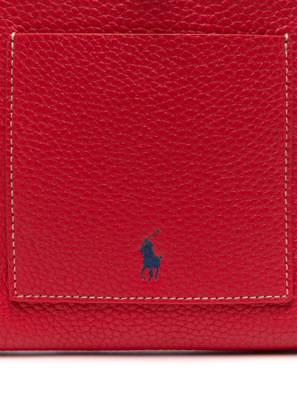 Polo Ralph Lauren レザー ショルダーバッグ | レッド | FARFETCH JP