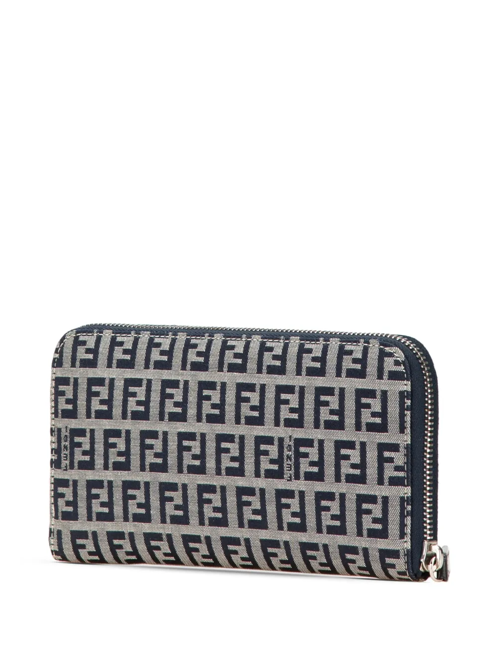 Fendi Pre-Owned 2000-2010 Zucchino Canvas Zip Around Wallet long wallets | Image 2