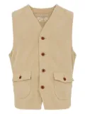 CHESAPEAKES button-down waistcoat - Neutrals