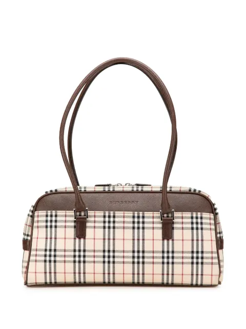 Burberry Pre-Owned 2000-2017 House Check Canvas shoulder bag