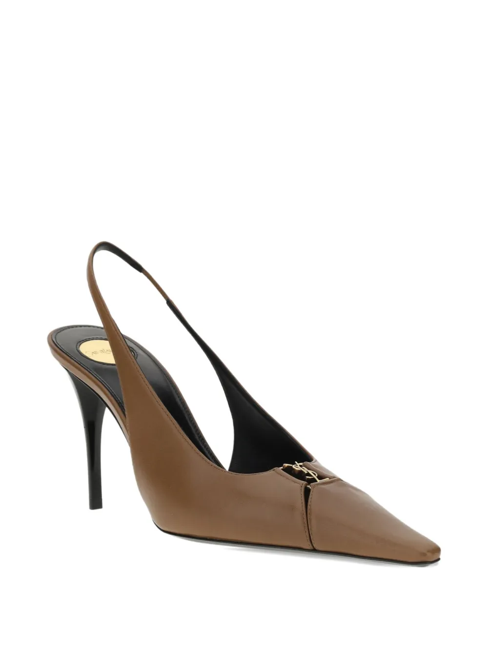 Saint Laurent 90mm Babylone pumps - Bruin