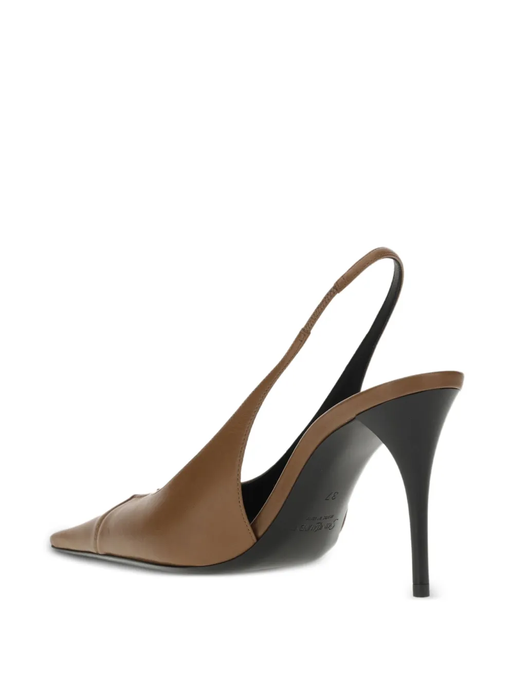 Saint Laurent 90mm Babylone pumps Brown