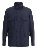 Loro Piana flap-pockets jacket - Blue