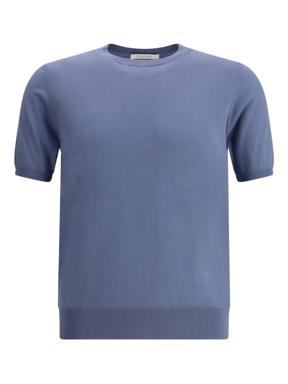 Cruciani Knit Shirt In Blue