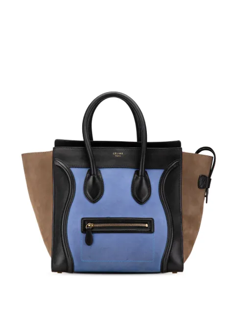 Céline Pre-Owned شنطة سفر عملية 'تريكولور نوبوك' جلد ناعمة صغيرة 2012