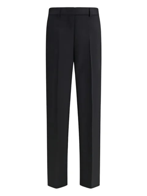 Lardini wool straight-leg trousers