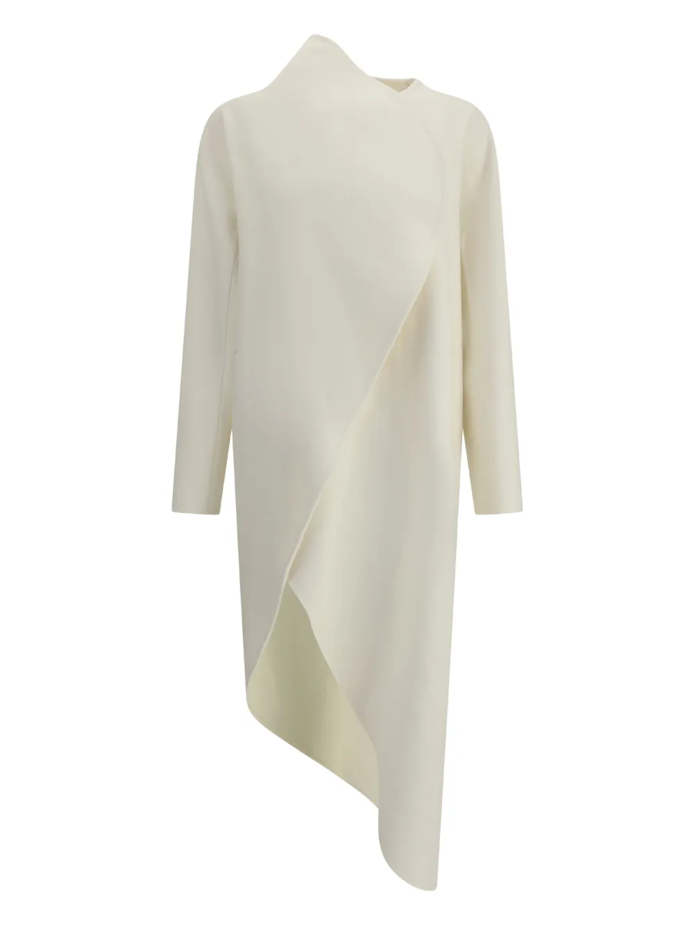 Alaïa manteau à design cache-cœur | tons neutres | Image 1