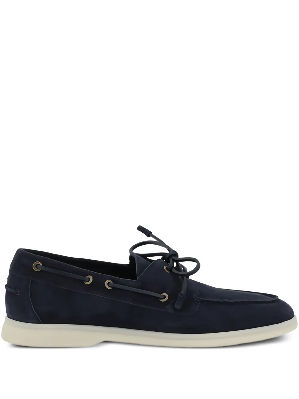 Loro Piana City boat shoes Blue