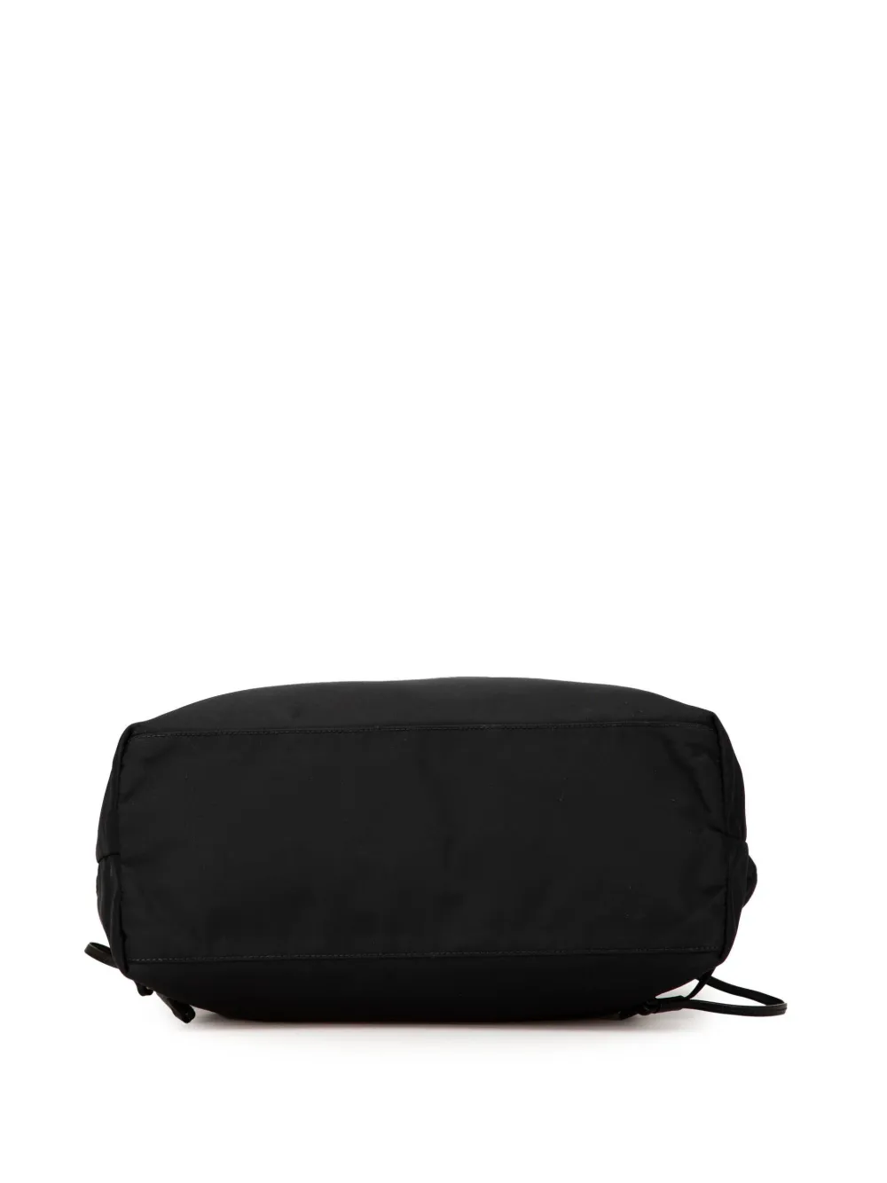 Pre-owned Prada 2000-2024 Saffiano Trimmed Tessuto Tote Bag