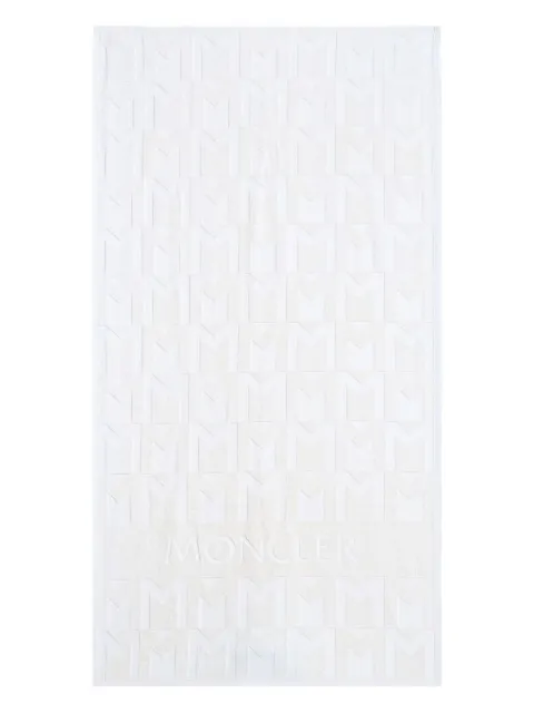 Moncler monogram rectangle towel