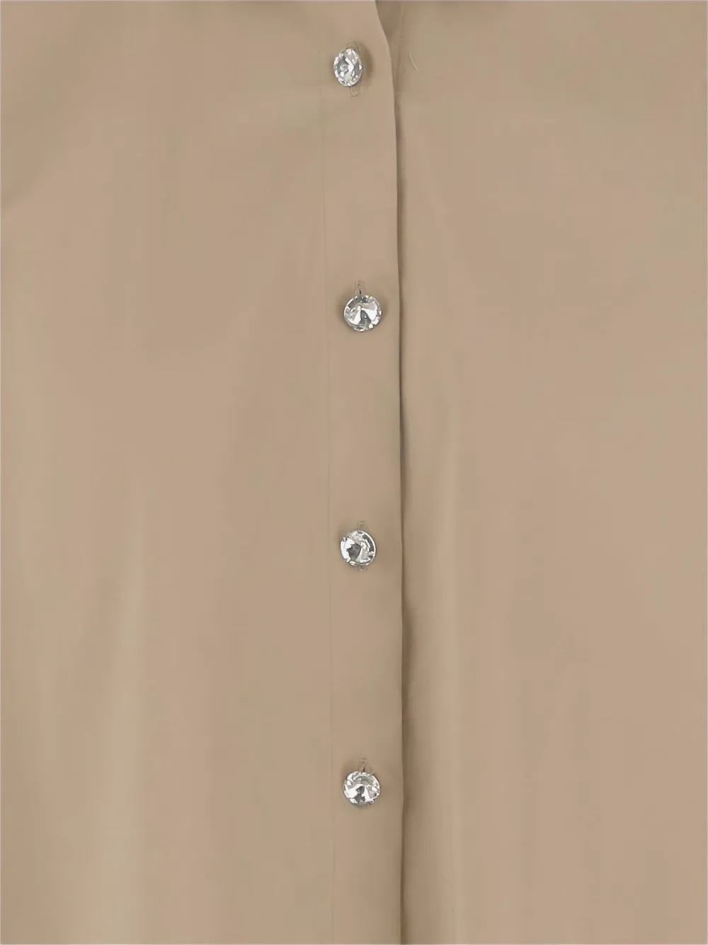 THELATEST Blouse met korte mouwen Beige