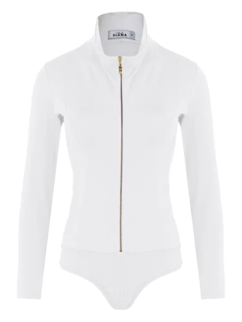 Amir Slama high-neck zip bodysuit