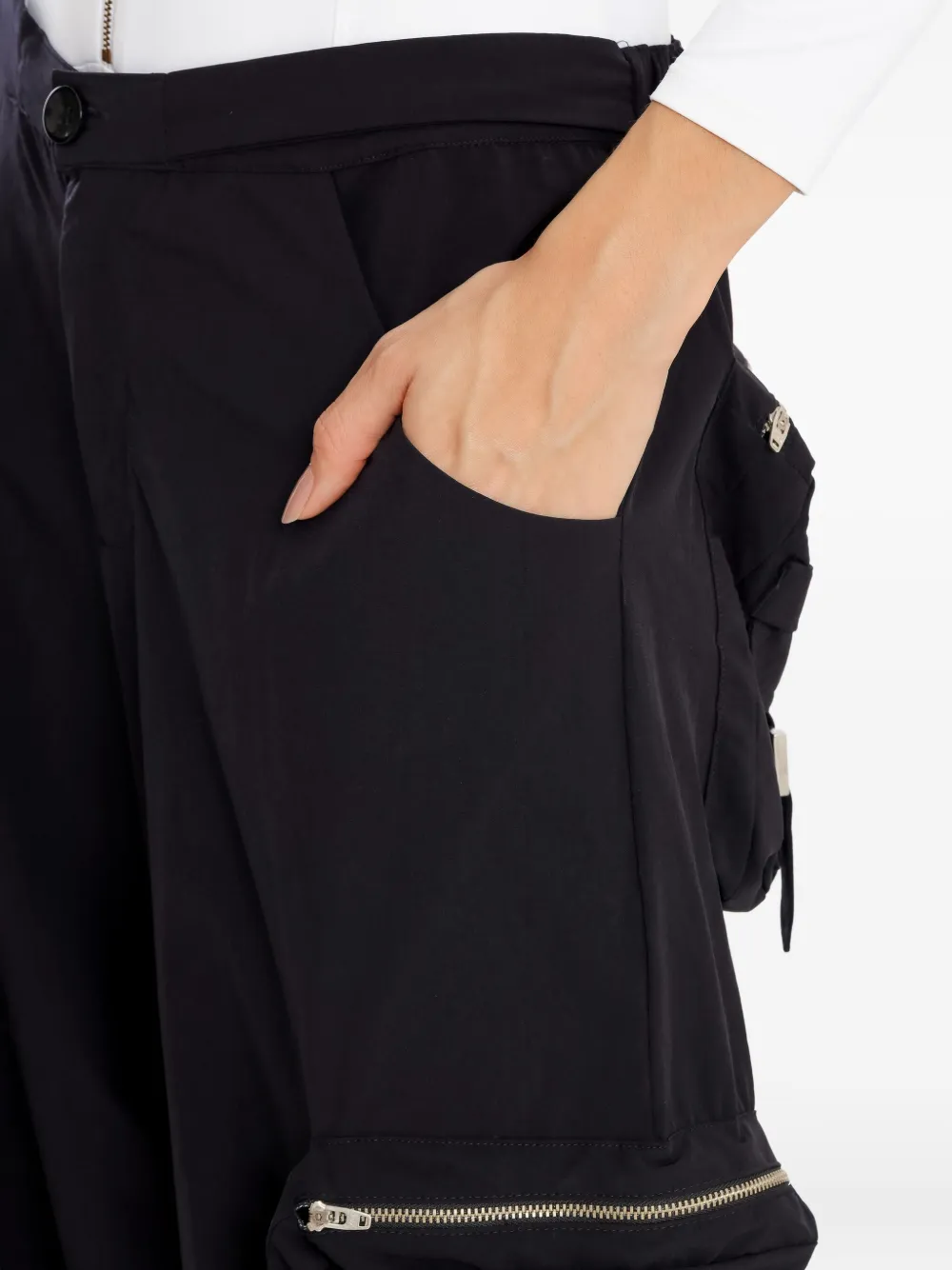 Amir Slama Cargo broek Zwart