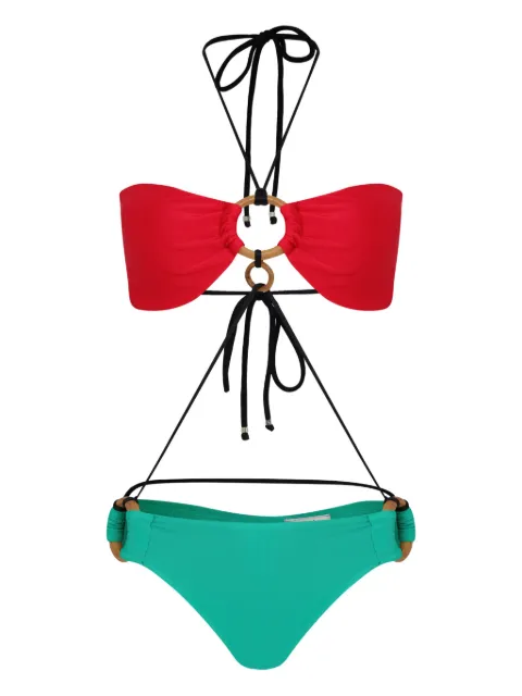 Amir Slama ring-detail bikini set