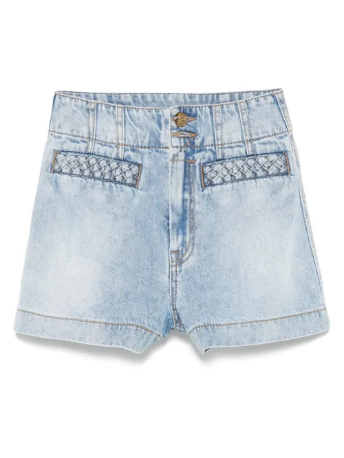 Short Lucky en jean - ZIMMERMANN - Modalova