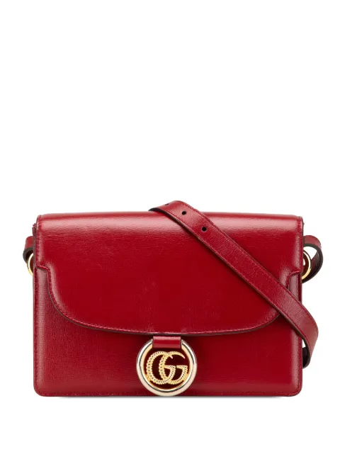 Gucci Pre-Owned 2000-2015 Small Textured Calfskin GG Ring Torchon crossbody bag