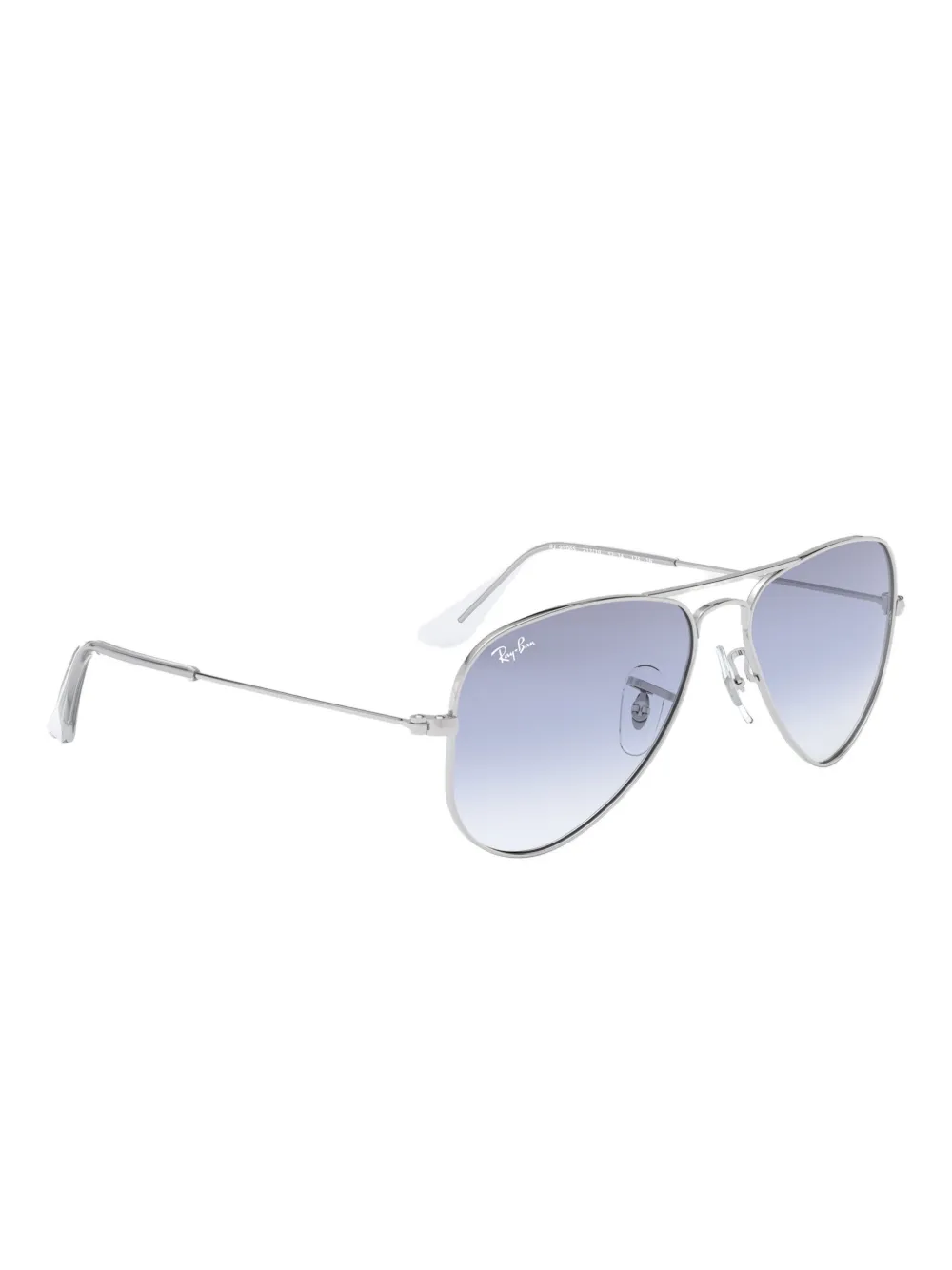 RAY-BAN JUNIOR Zonnebril met piloten montuur Zilver