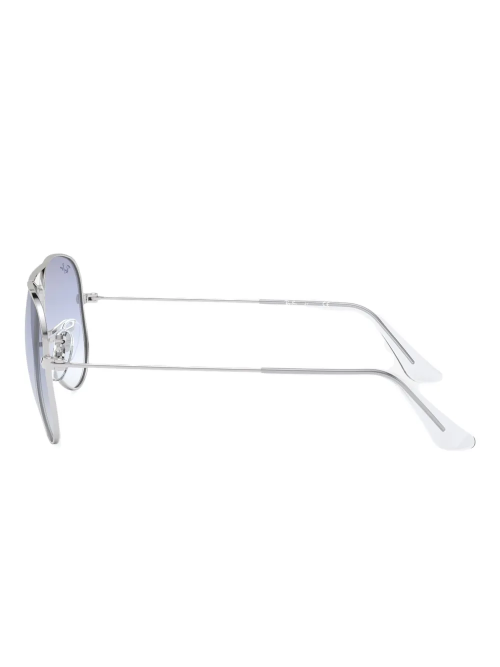 RAY-BAN JUNIOR Zonnebril met piloten montuur Zilver