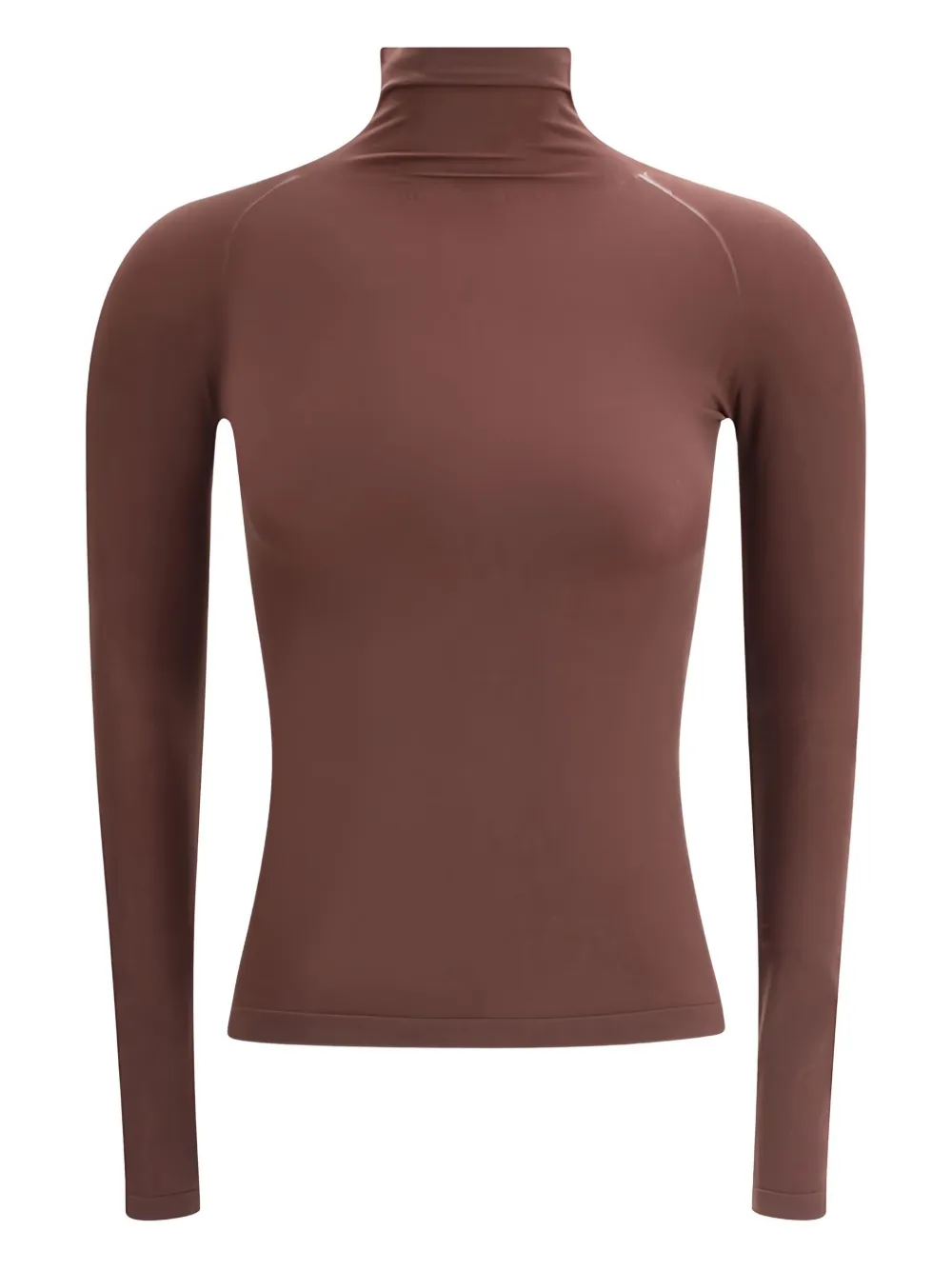 Alaïa high-neck long-sleeve top | Brown | Image 1