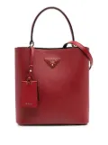 Prada Pre-Owned 2013-2024 Medium Saffiano Cuir Panier satchel - Red