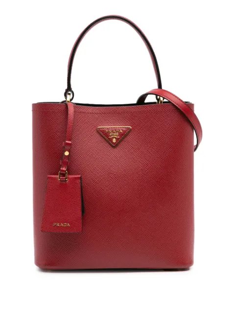 Prada Pre-Owned 2013-2024 Medium Saffiano Cuir Panier satchel