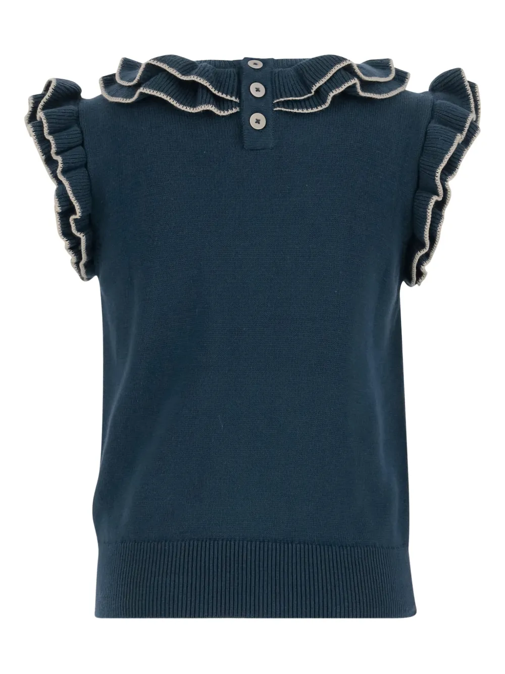 Misha & Puff top con botones | Blusas | Image 2