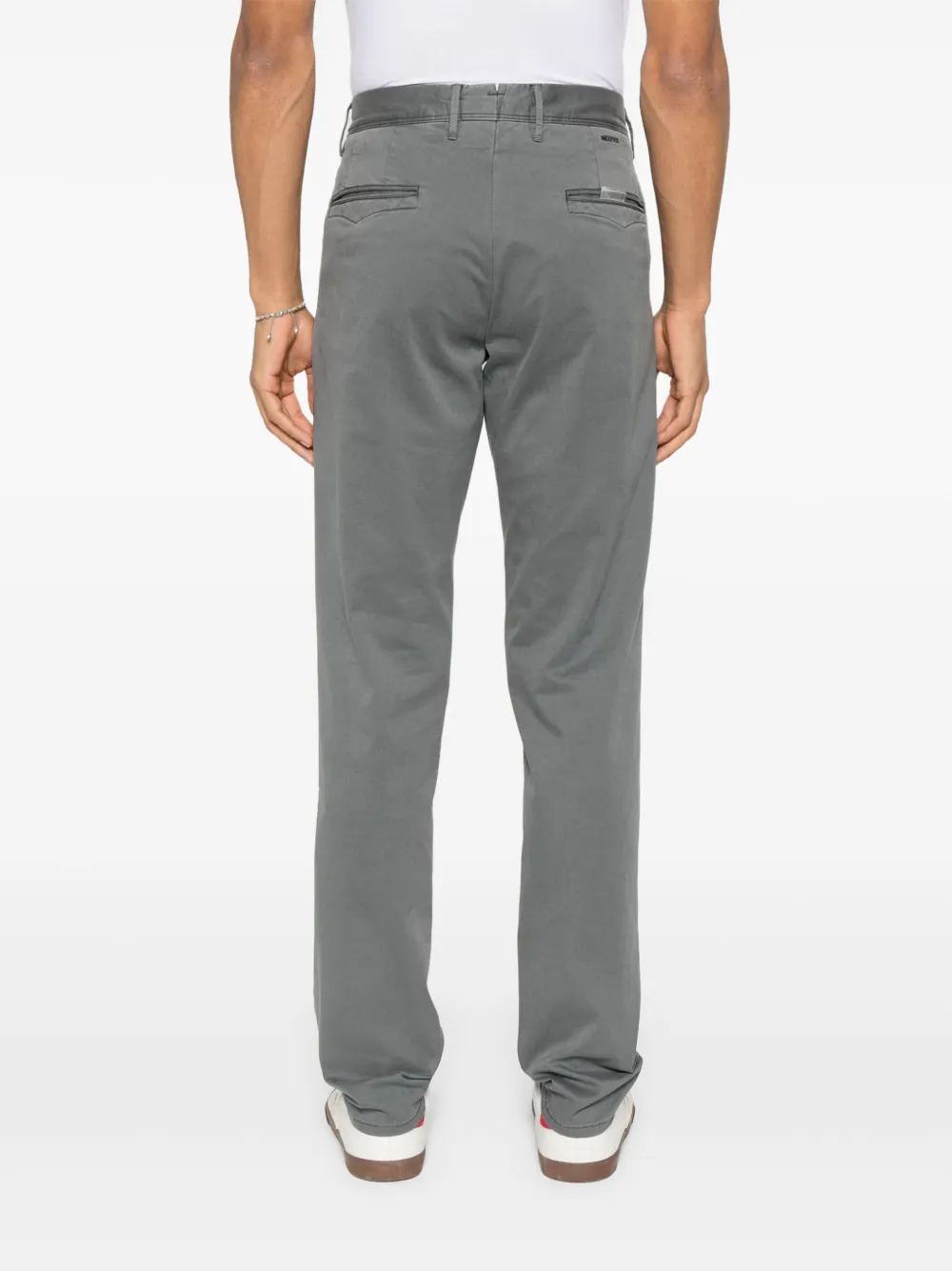 Incotex Gabardine broek Grijs