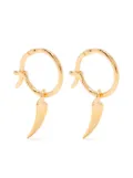 Missoma claw drop earrings - Gold