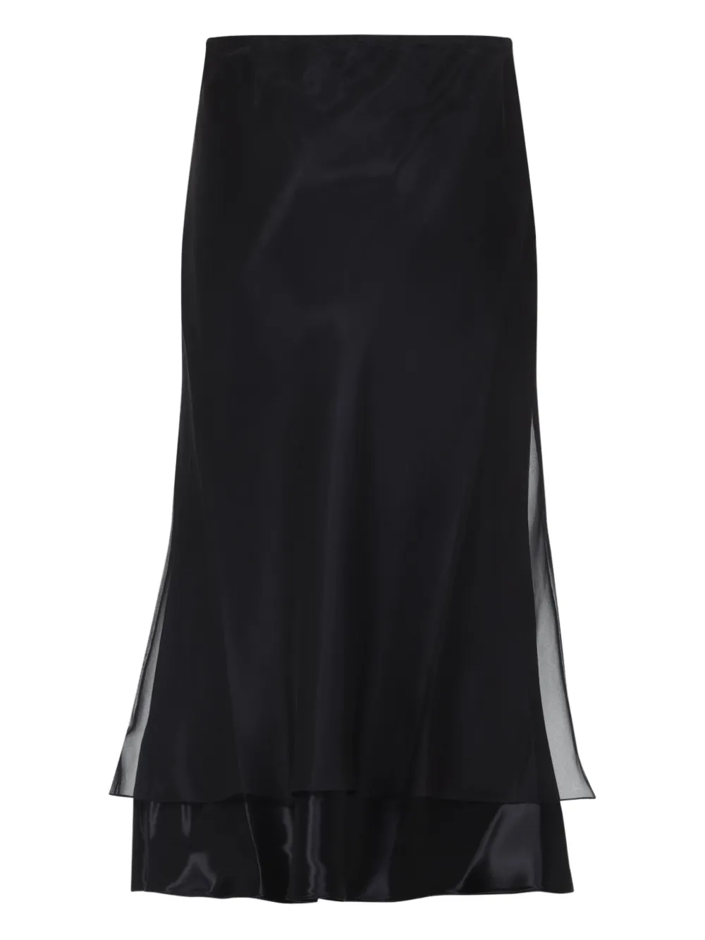 KHAITE Monina skirt - Zwart
