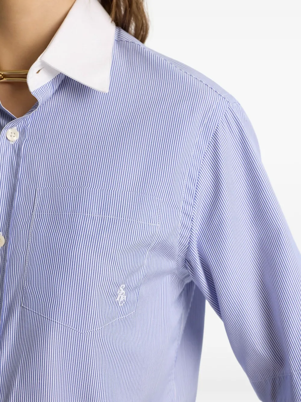 Sporty & Rich SRC shirt Blauw