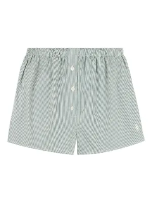 Sporty & Rich ストライプ ショートパンツ | ホワイト | FARFETCH JP