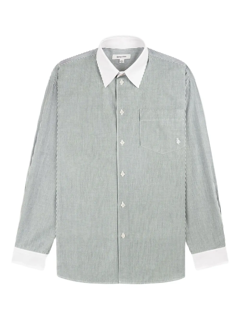 Sporty & Rich SRC shirt Groen
