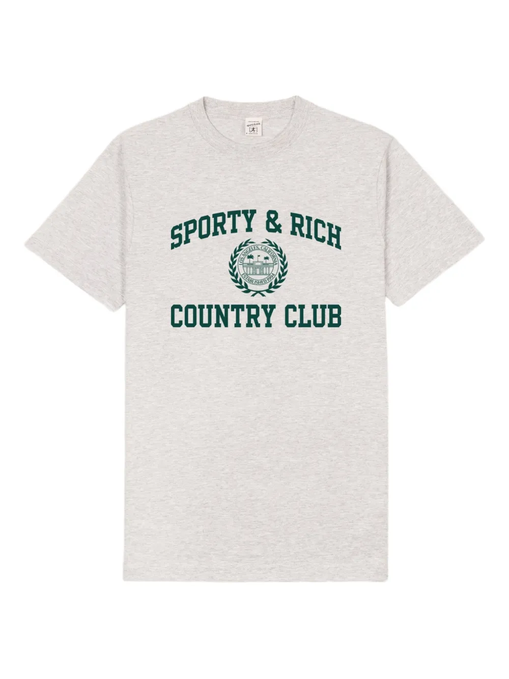 Shop Sporty And Rich Varsity Crest T-shirt