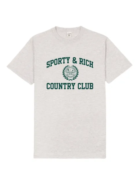 Sporty & Rich Varsity Crest T-shirt 